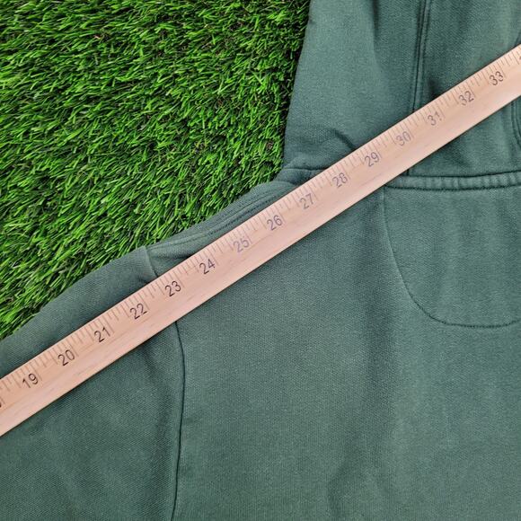 Miami-Hurricanes Hoodie Womens Large 22x24 Faded Green - Picture 5 of 12